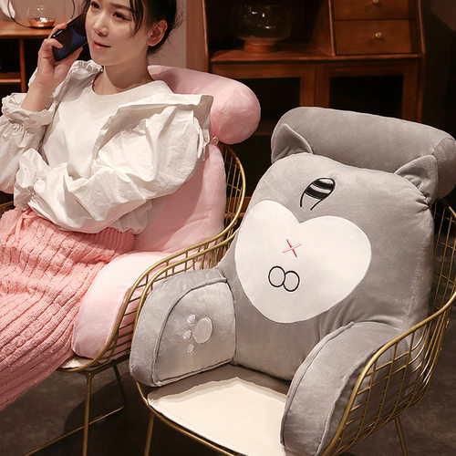 办公室床头靠垫软包护腰靠枕大靠背孕妇沙发抱枕宿舍床上看书枕头