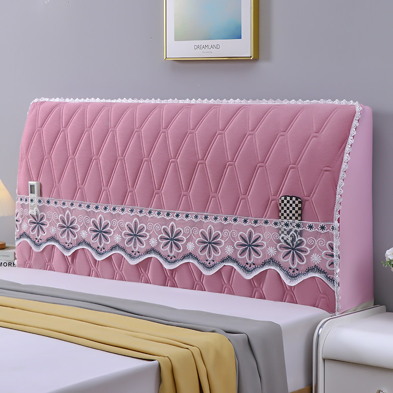 新款高档全包床头罩o靠垫加厚夹棉软包靠背夹棉通用床靠背套防尘,居家布艺,床头罩,淘宝优惠券,粉丝福利购,淘宝优惠卷