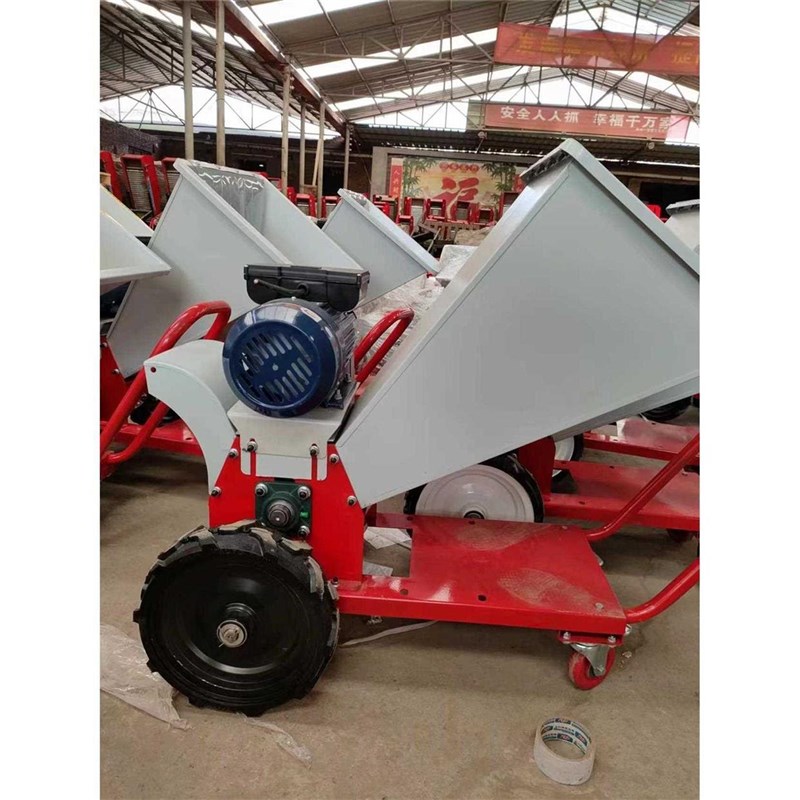 电机款便携移动铡草揉丝机小型家C用秸秆草料养殖牛羊树枝粉碎切