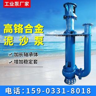 泥浆泵大流量抽沙泵高洛合金泥沙泵清淤搅拌机 液下渣浆泵立式