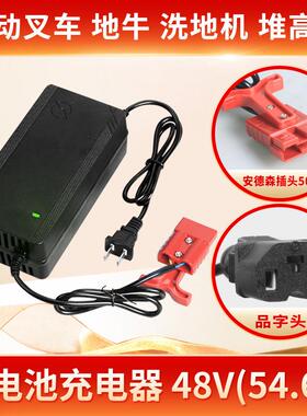 电动叉车锂电池充电器DZL482002(48V3A)叉车配件CBD15/18