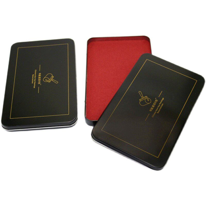 厂家直供铁盒大号印台红蓝黑绿黄橙空白颜色印台可反复添加印油