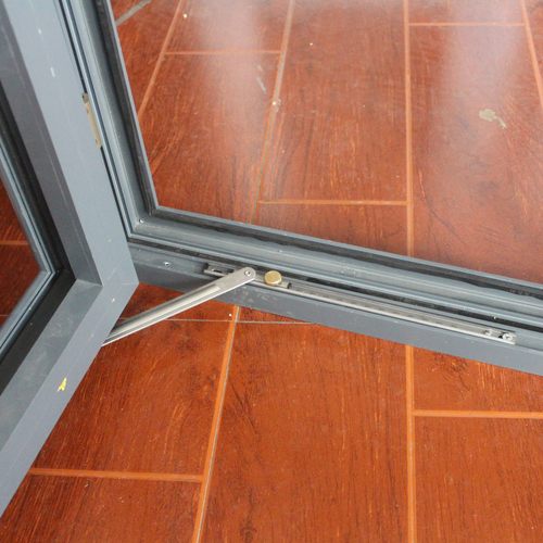 断桥铝平开窗户定位器不锈钢180度撑杆塑钢窗风撑限位器防风支架