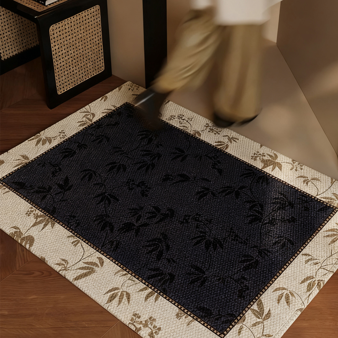 高级感轻奢入户门地垫进门脚垫子