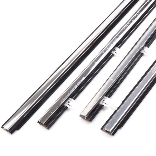 适用于16款思域车门窗玻璃外压条外挡水密封胶条车玻璃挡水橡胶条