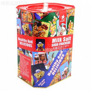 众星零食品艾丽莎欧式苏打什锦饼干600g薄脆梳打无糖饼干礼盒装