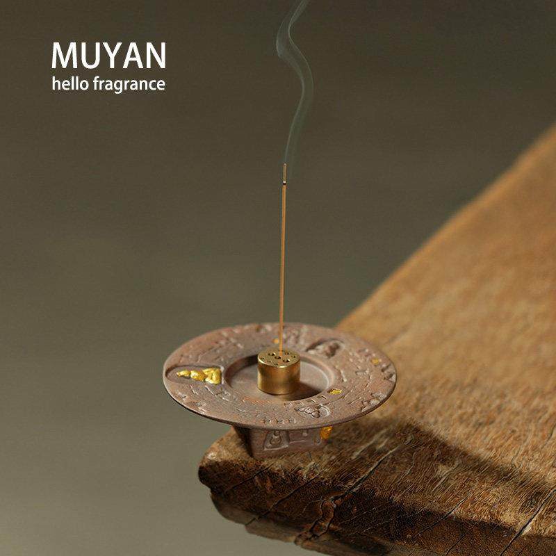 禅意侘寂风香插香盘线 线香托 托座创意敦煌香炉桌面摆件家用沉檀,家居饰品,香托/香盘/香座/香插,淘宝优惠券,粉丝福利购,淘宝优惠卷