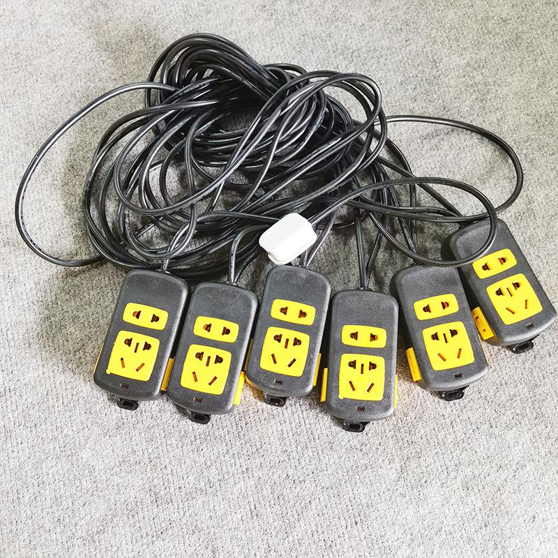 婚庆婚礼道具路引灯电线个头串联排插插排插板插座插线配件布置用