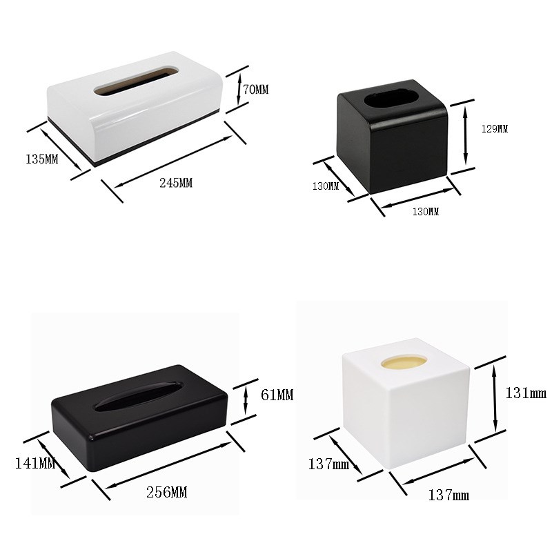 电镀手纸纸巾盒客厅卷纸筒 酒店客房抽纸盒 桌面纸抽盒收纳盒