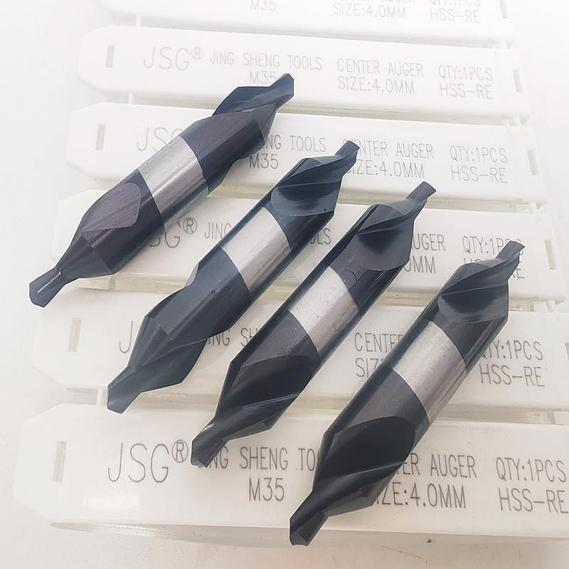 精声JSG 中心钻m35RE涂层黑色超硬高速钢中心钻A1-A2-A3-A4-A5-A6