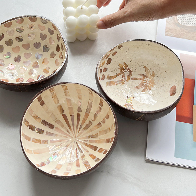 海南老椰子壳玄关门口钥匙指甲钳阵线家用阵线桌面收纳篮配件装饰,餐饮具,碗,淘宝优惠券,粉丝福利购,淘宝优惠卷