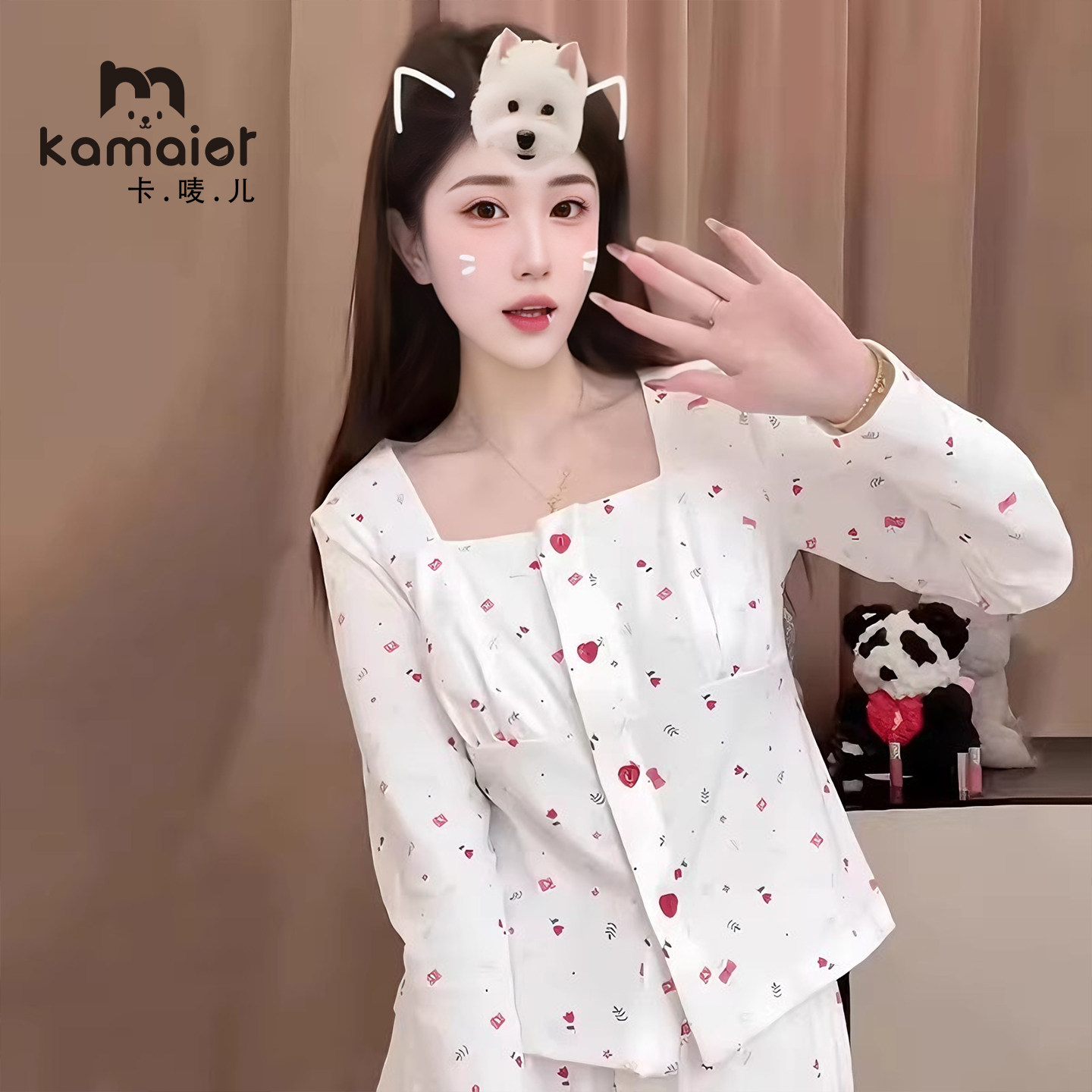 卡唛儿女莫代尔睡衣2026夏季新款