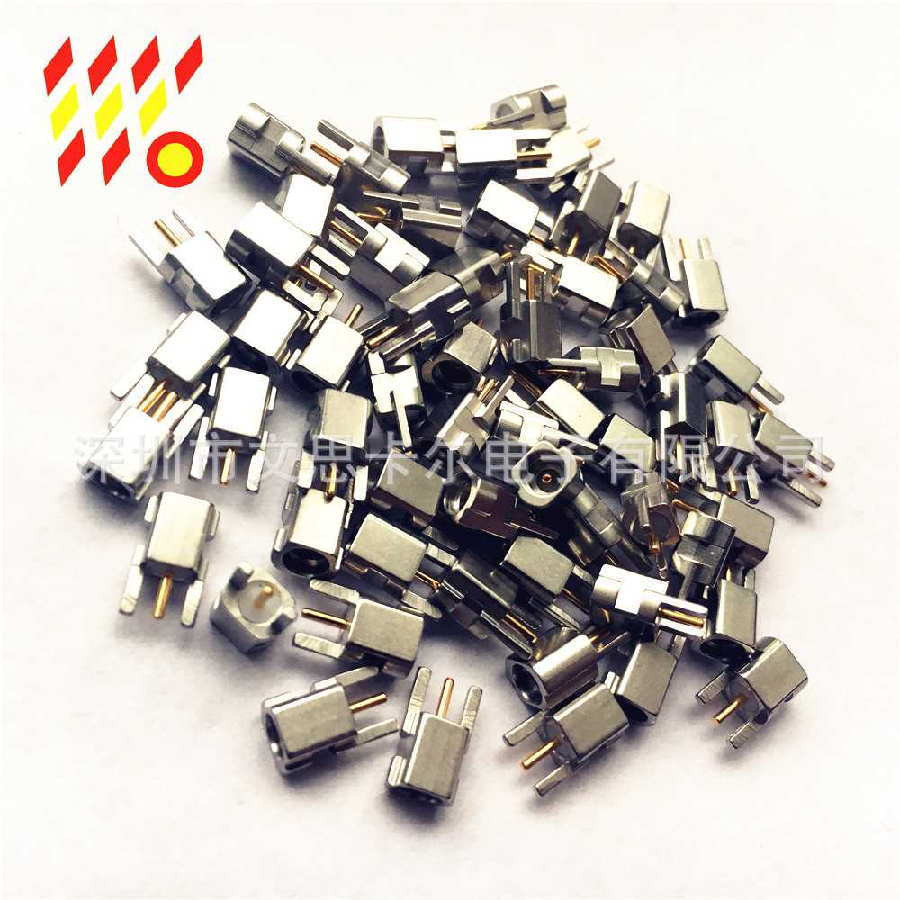 三元合金mmcx插针插座 se215 se535 diy耳机配件 舒尔适用 渡金