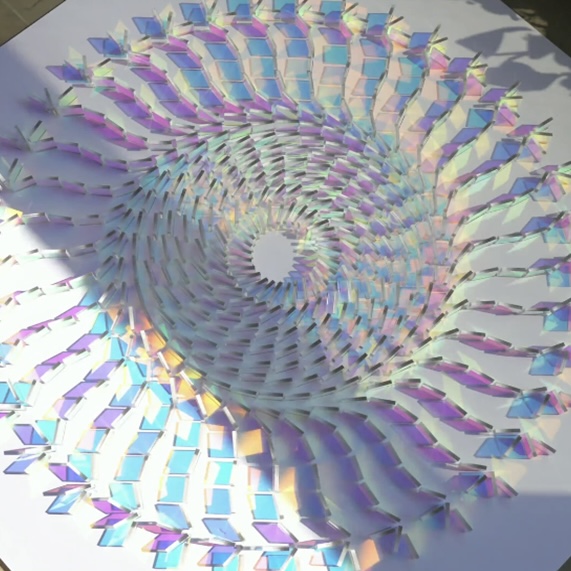炫彩亚克力板DIY亚克力时尚立体装饰画3D幻彩镭射有机玻璃免胶水图片
