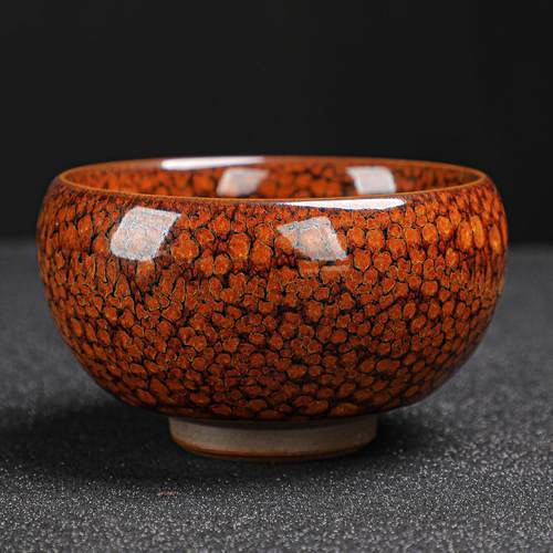 非遗茶盏建盏主人杯老板功夫茶杯茶具喝茶茶碗个人专用陶瓷礼盒装