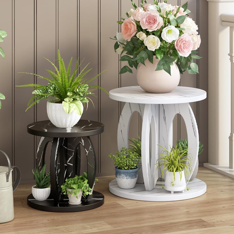 花架子可移动带轮家用客厅落地花盆架简约创意植物摆放架2025新款