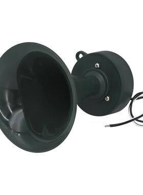 12V夜机号角喇叭35W大功率防水扬声器军绿色铁氧体动圈式传声高音