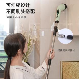 电动旋转刷子清洁刷多功能家用手持厨房灶台水池卫生间墙壁浴室