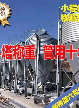 养殖场料塔改造料塔加装称重模块物联网料塔称重器养殖料塔养猪鸡