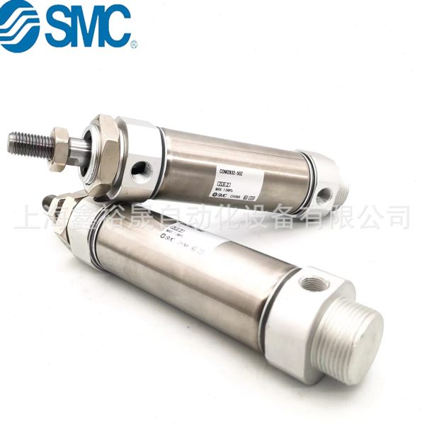 SMC不锈钢迷你气缸CM2B/CDM2B40-25/50/75/100/200/300Z AZ