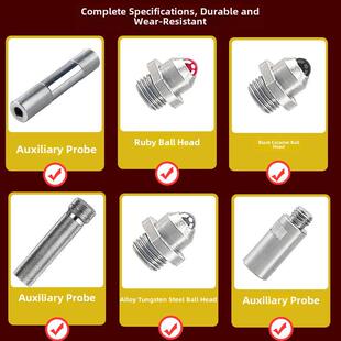三丰511-系类内径量表可换国产替用头百分表测量头盲孔表杆副测头
