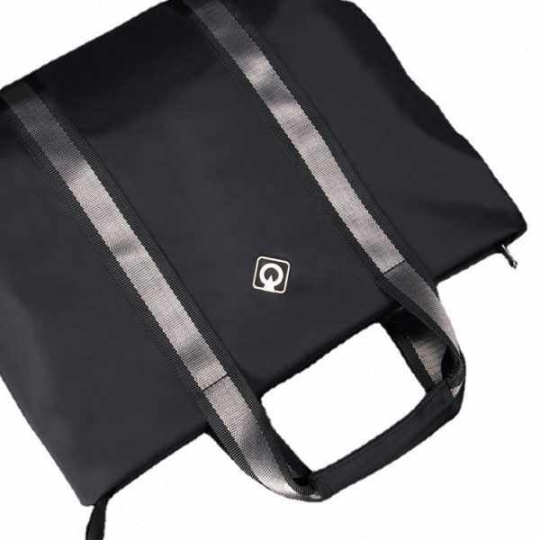 新品大容量手提文件袋拉链袋帆布资料袋文件包商务公文包大A4耐磨