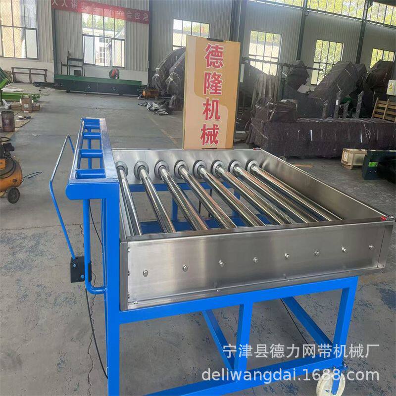 无动力滚筒线小车手推滚轮传送带物流分拣饮料装卸车托辊运输线