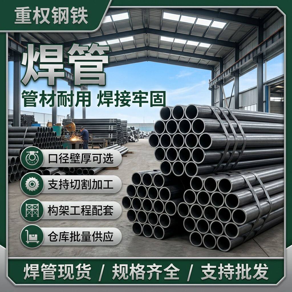 直缝焊管高频钢管镀锌钢管折弯加工建筑钢管圆形空心设备支架用