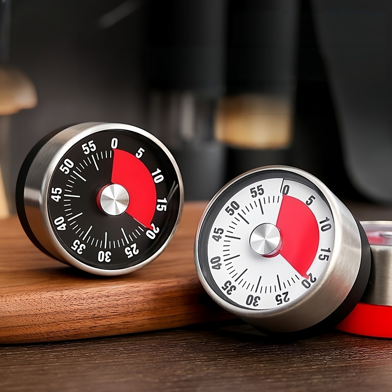 家用厨房定时器机械不锈钢计时器