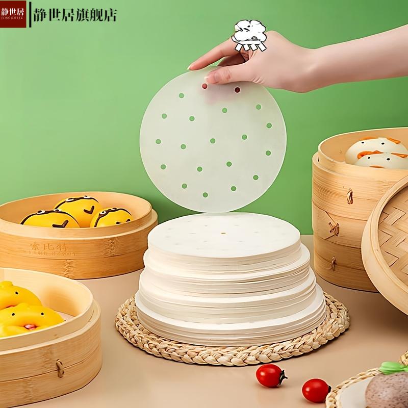 蒸笼纸蒸包子垫纸食品级家用专用