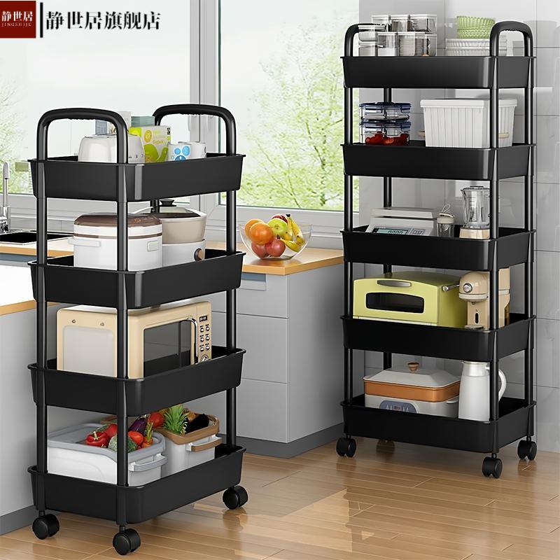 小推车置物架卧室卫生间落地多层