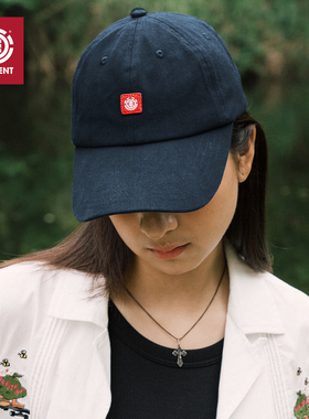 美国ELEMENT滑板街潮风美潮棒球帽休闲纯棉遮阳运动帽鸭舌帽