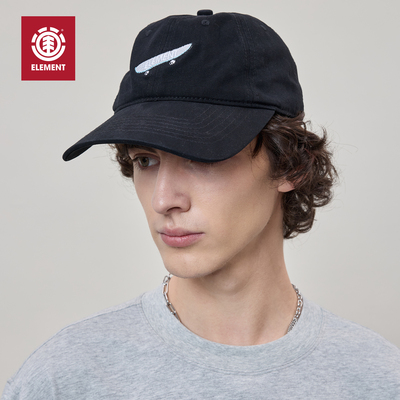 美国ELEMENT滑板棒球帽男女同款