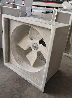 玻璃钢方形壁式轴流风机DFBZ-I-5.00.25KW6170m3/h135pa