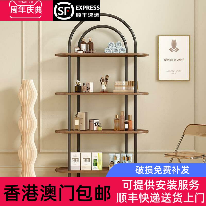 【香港包邮】化妆品展示柜产品展示柜直播间产品置物架美容院美甲