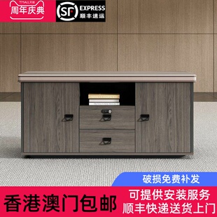 香港包邮铝合金包边办公桌下抽屉柜带锁文件柜桌下储物柜办公室带