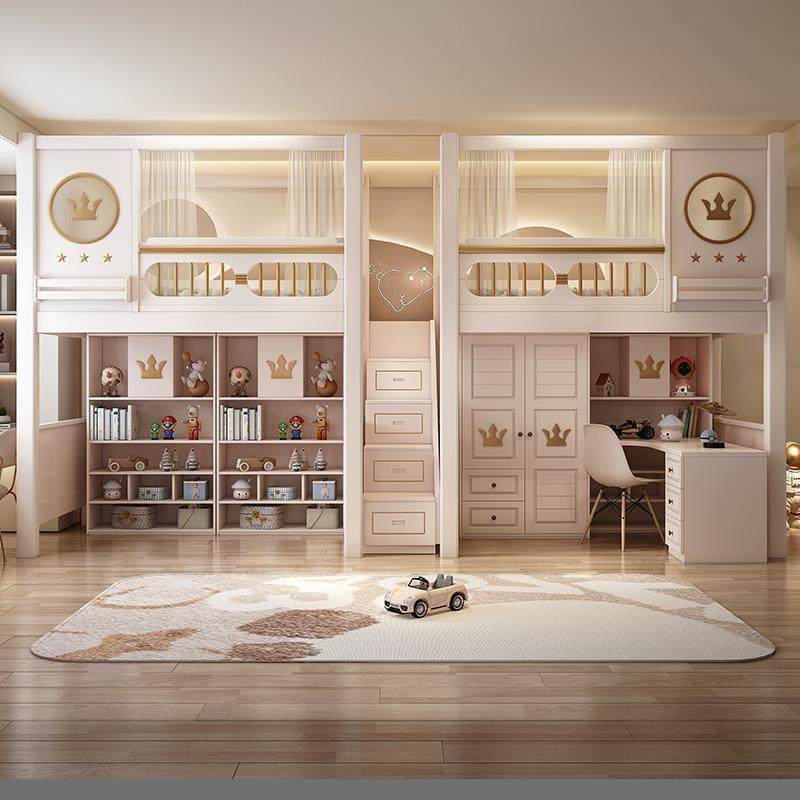 【香港包邮】上下铺床多功能上床下桌组合床上床下柜儿童床书桌床,住宅家具,高低/子母床,淘宝优惠券,粉丝福利购,淘宝优惠卷