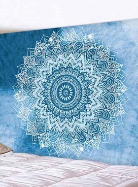 东南亚曼陀罗长方形挂毯 民族风墙面装饰布 兰阿尼mandala挂画