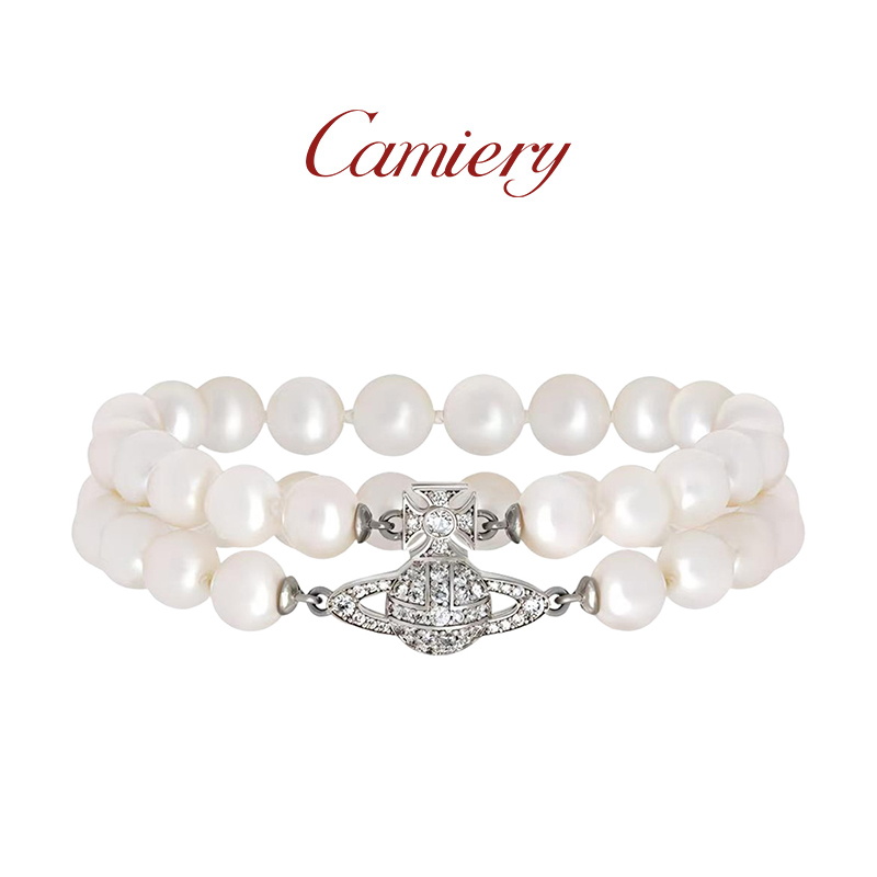 西太后土星双层叠戴珍珠手链女款