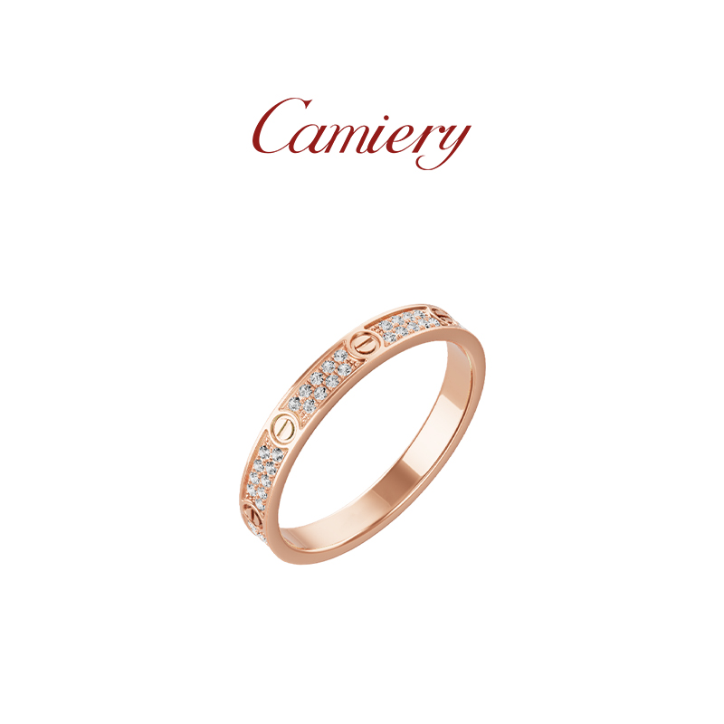 轻奢高级感满天星戒指18k金