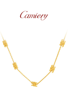 凯旋门九花项链设计感轻奢小众