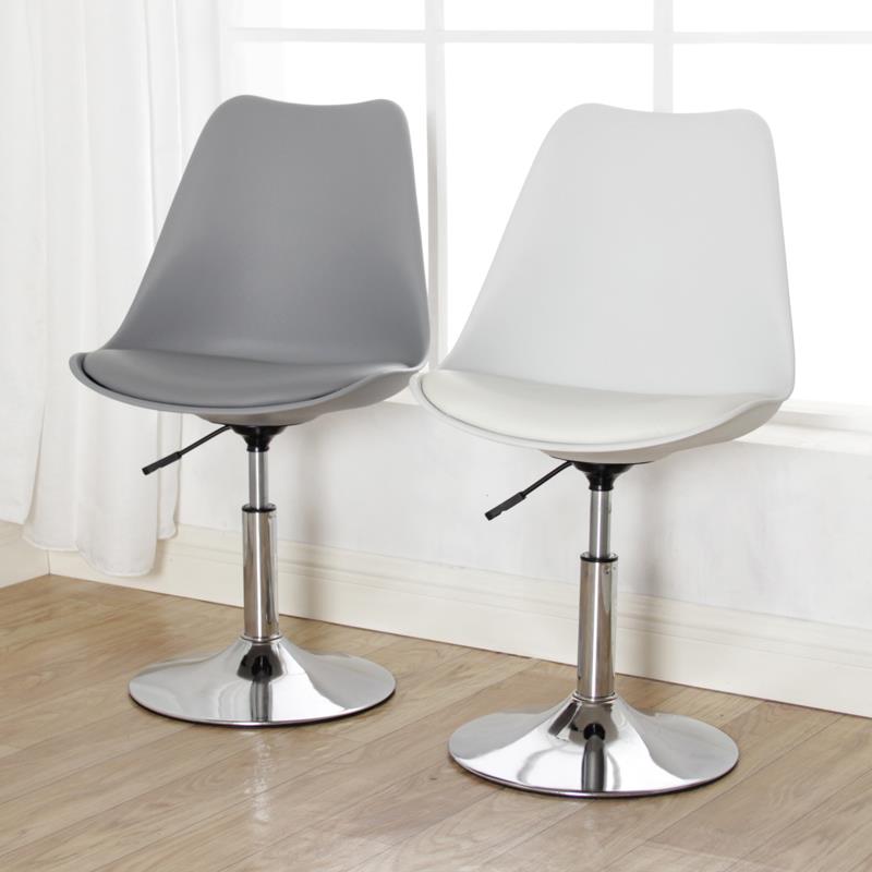 北欧小型电脑椅家用舒适久坐升降转椅现代简约书桌椅小巧办公椅子