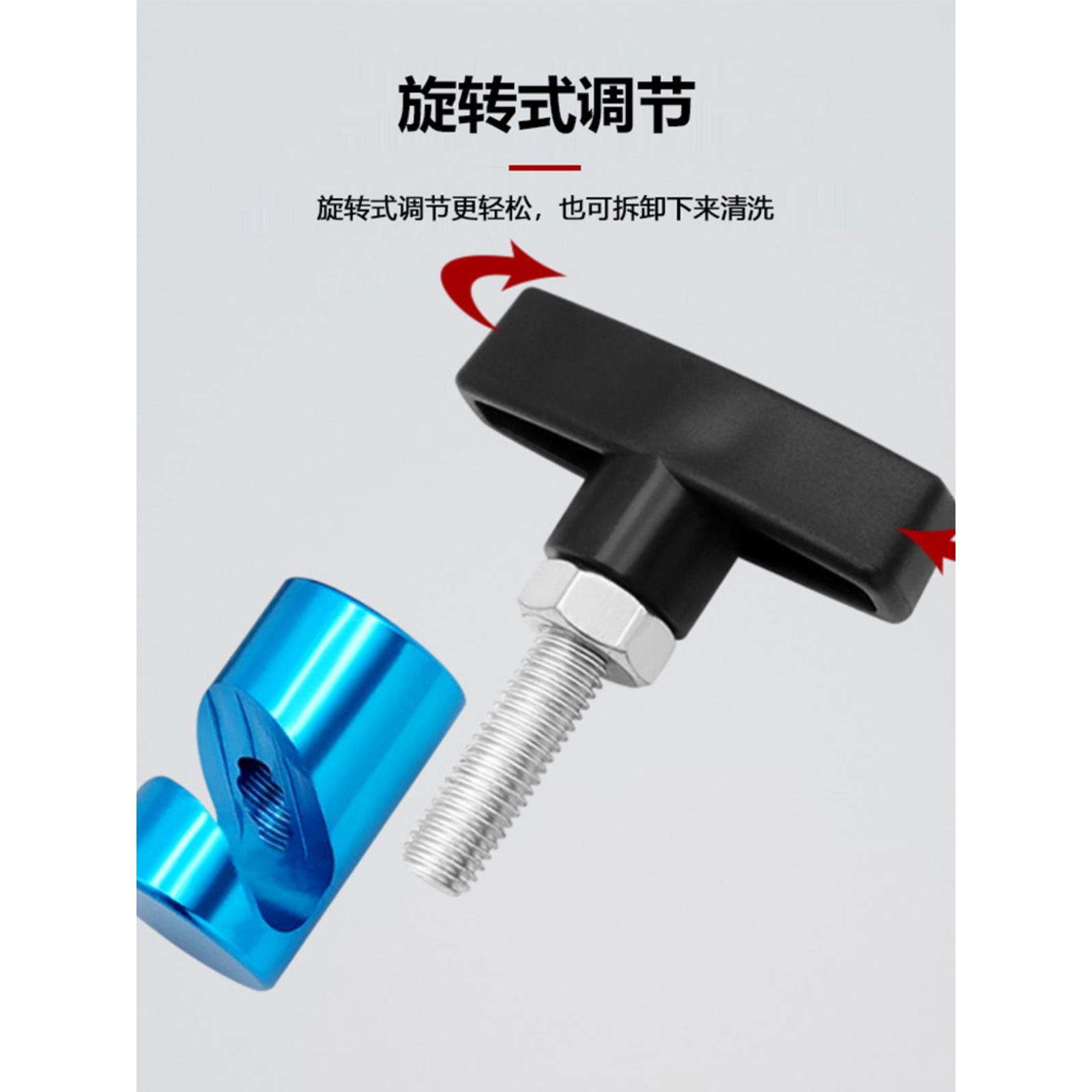 汽车引擎机盖支撑杆 彩色后备箱气压杆防滑固定工具 升降杆防夹器