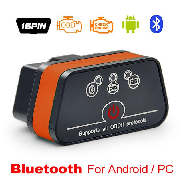 Vgate Icar2 Elm327蓝牙Obd2蓝牙Wifi汽车故障检测器英文