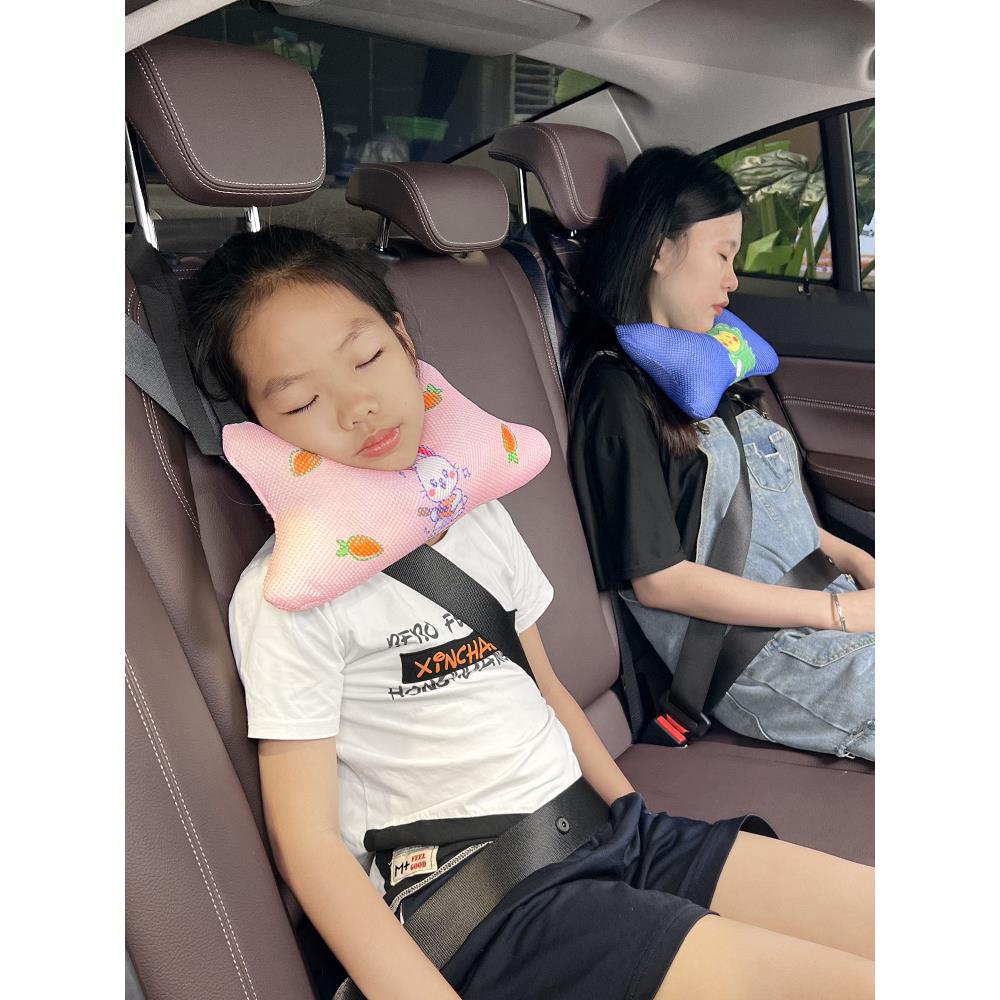 儿童汽车睡枕头枕车内后排车载睡觉神器护颈枕车上靠枕