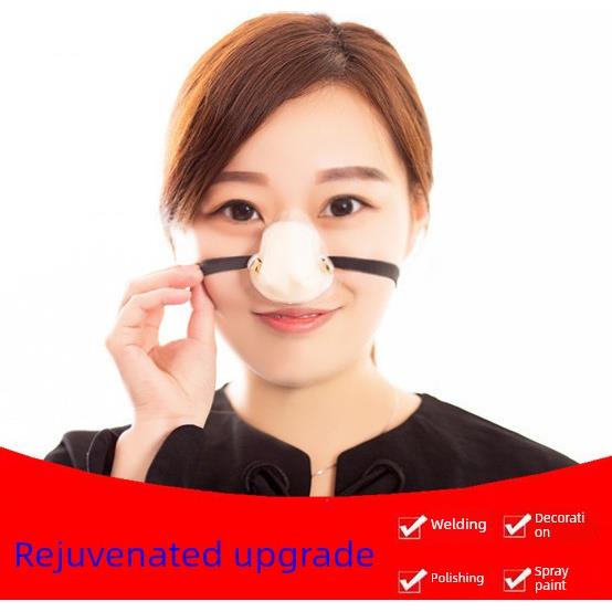 防尘鼻罩煤矿雾霾工业粉尘抛光车间透气可洗男女鼻油烟防护