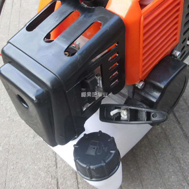 手拉启动迷你摩托车发动机滑板车49cc两冲程40-5汽油机变速箱油箱