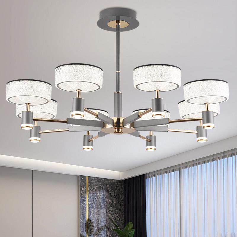 吊灯客厅灯现代简约创意大气全屋套餐灯具创意卧室灯长排饭厅灯饰