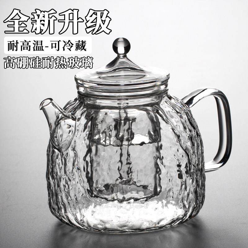加厚玻璃煮茶壶蒸煮耐高温烧水壶黑晶炉专用烧茶养生花茶煮茶壶