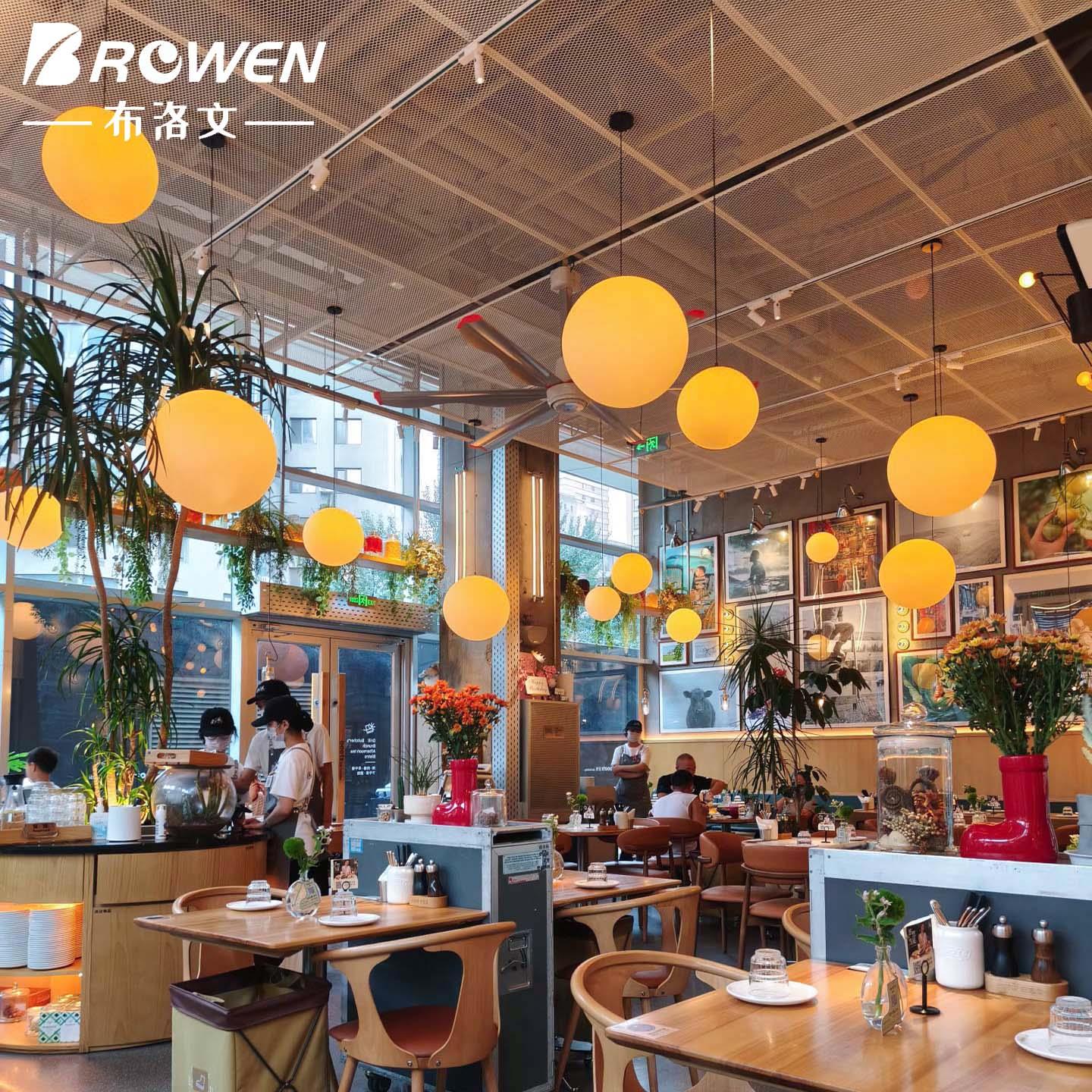 球形吊灯圆球商场饭厅服装店吧台店铺商用橱窗露营婚庆楼梯间吊灯